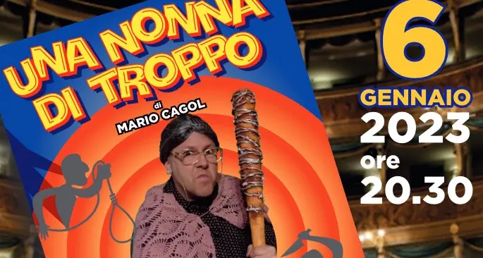 Nonna Nunzia sbarca al Sociale: gran serata per la Befana