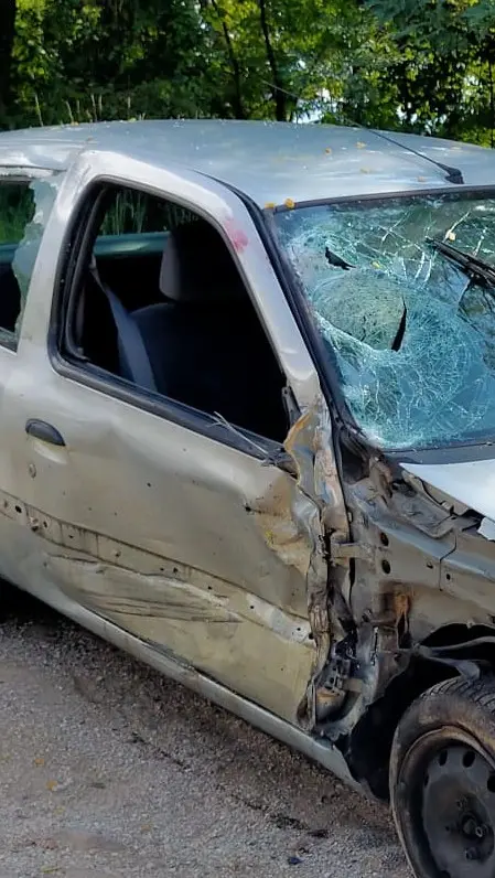 Scontro auto-moto sulla strada che porta da Madrano a Piné, grave un uomo di 44 anni