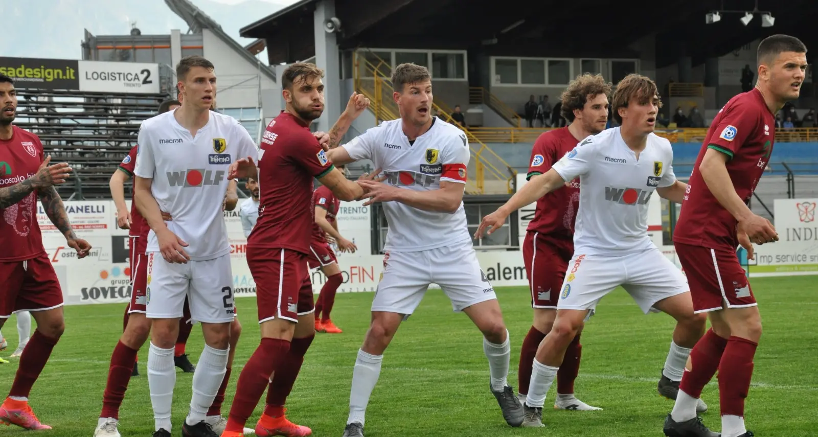 Pareggio beffa per il Trento nel recupero con l’Union Clodiense