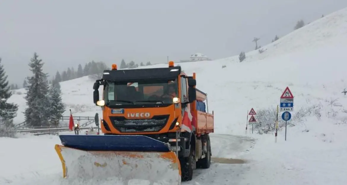 Neve in Trentino, fino a 15 centimetri oltre i 1000 metri: atteso nuovo peggioramento