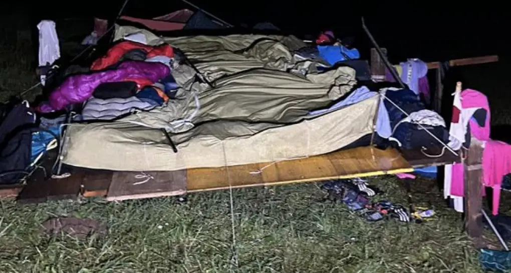 Temporale a Brentonico, 60 scout veronesi evacuati dai vigili del fuoco