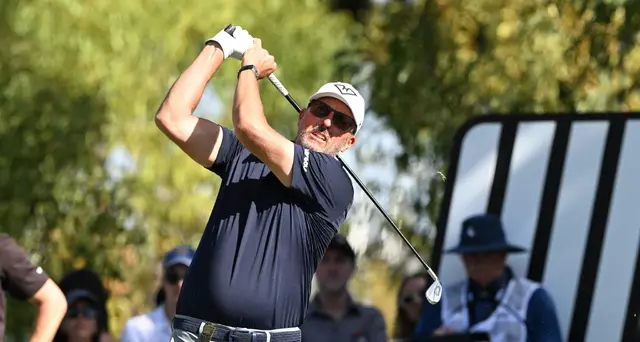 Golf: Phil Mickelson durante il torneo Liv di Adelaide