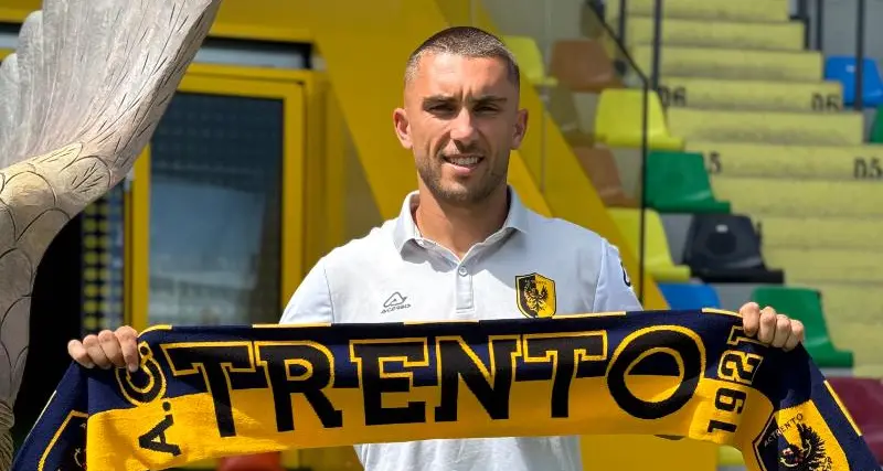 Nicola Dalmonte è un nuovo attaccante del Trento: contratto fino al 2027