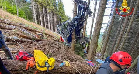 Mottarone, in aula l'audio della rottura del cavo. Ascoltato più volte, anche sovrapposto al video dell'incidente