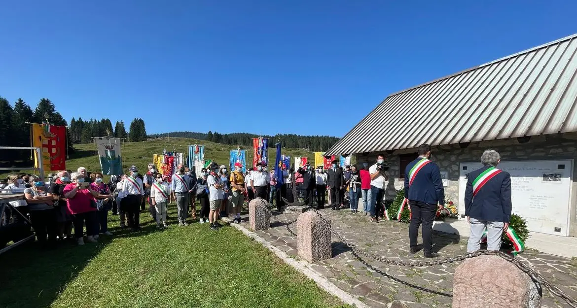Ricordato il 77esimo anniversario dell’eccidio di Malga Zonta