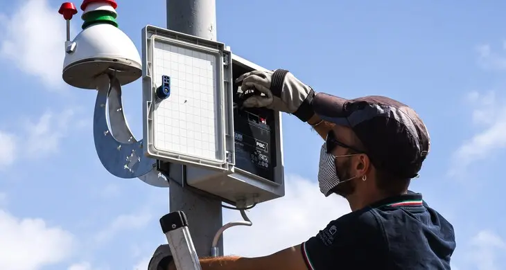 Pergine, arriva la centralina di controllo della qualità dell'aria, per monitorare il nuovo impianto di termo-ossidazione