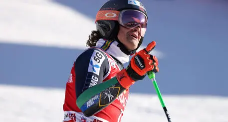Sci, slalom speciale di Campiglio: in testa c’è il norvegese Braathen