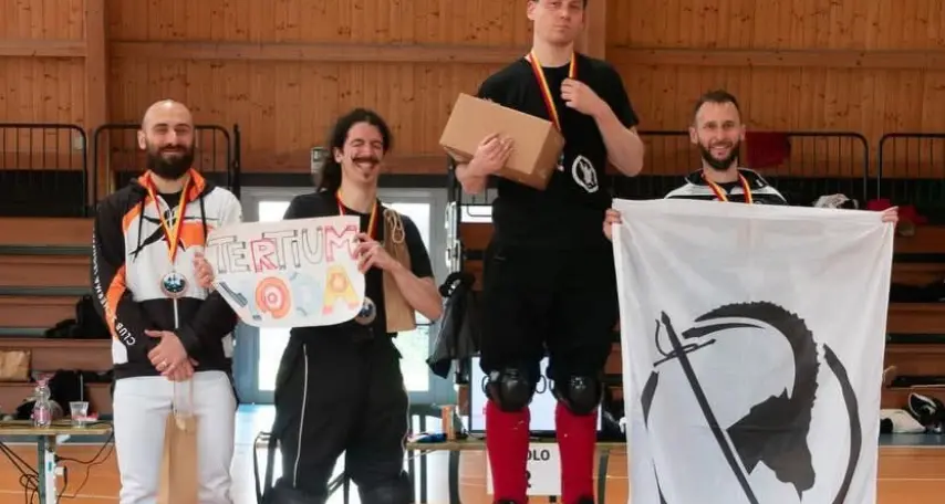 Alpeadria Historical Fencing League, il roveretano Taraldsen vince a Conegliano
