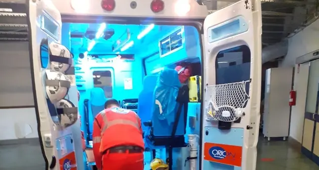 Infortuni sul lavoro: cade da impalcatura, ferito operaio