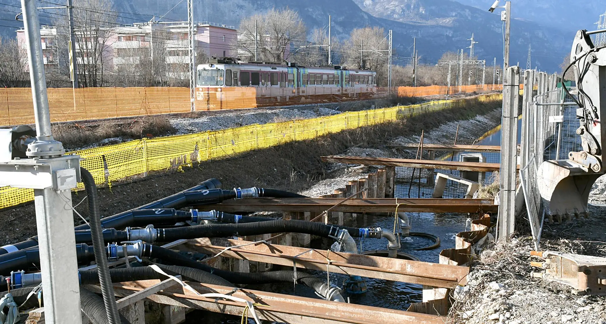 Cantiere del bypass a Trento Nord, inquinanti a livelli altissimi nelle acque sotterranee