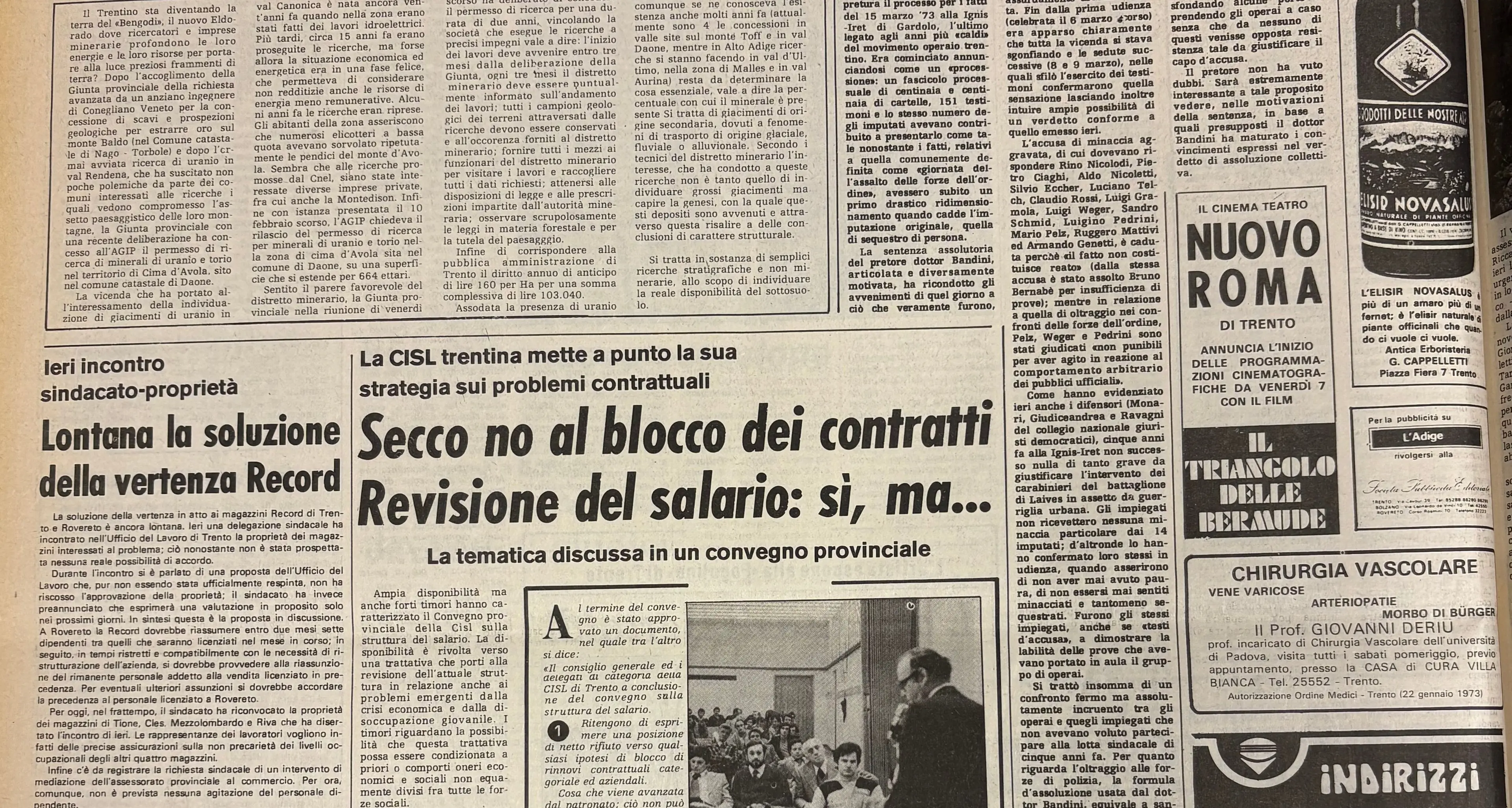 Uranio, la ricerca si estende anche in val Daone