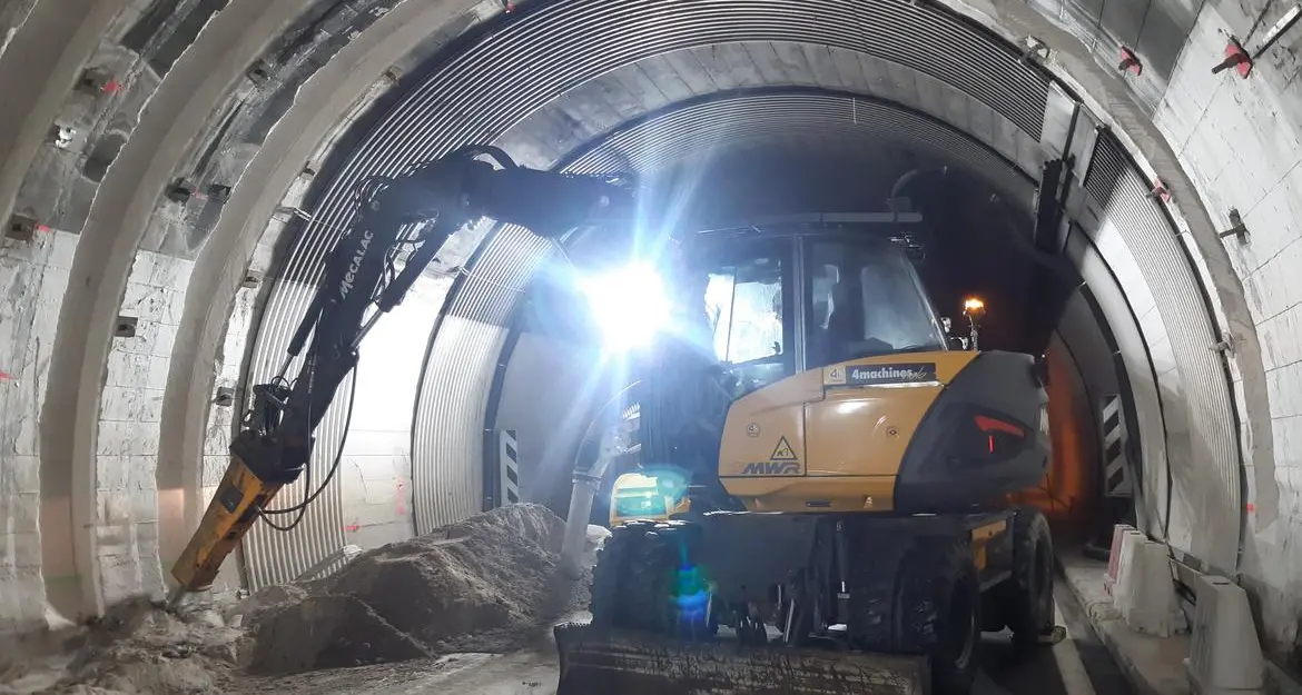 Ledro, si ferma il cantiere della galleria Dom, aperta anche di notte fino al 2 gennaio