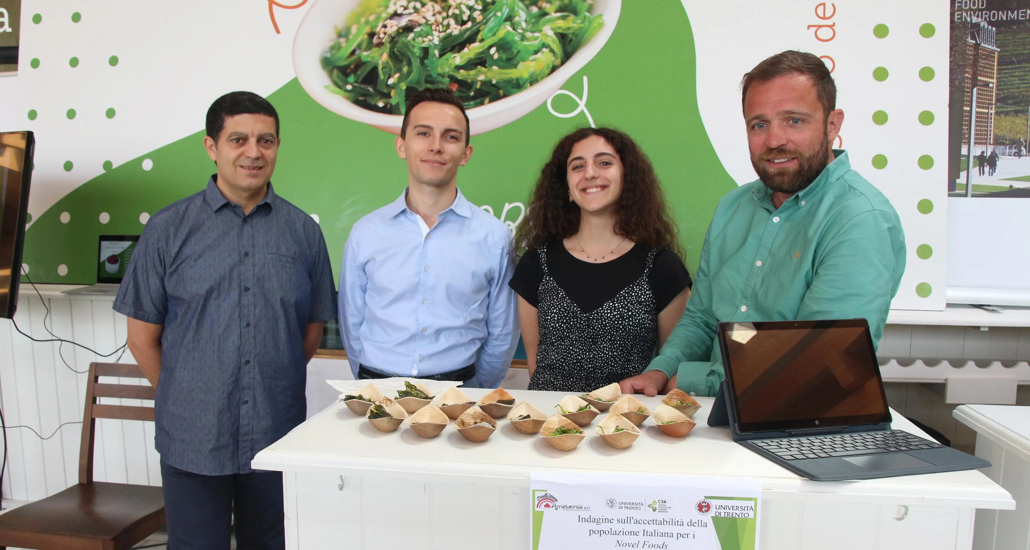 Cucina del futuro tra insetti ed alghe: lo studio alimentare di una start-up di Rovereto
