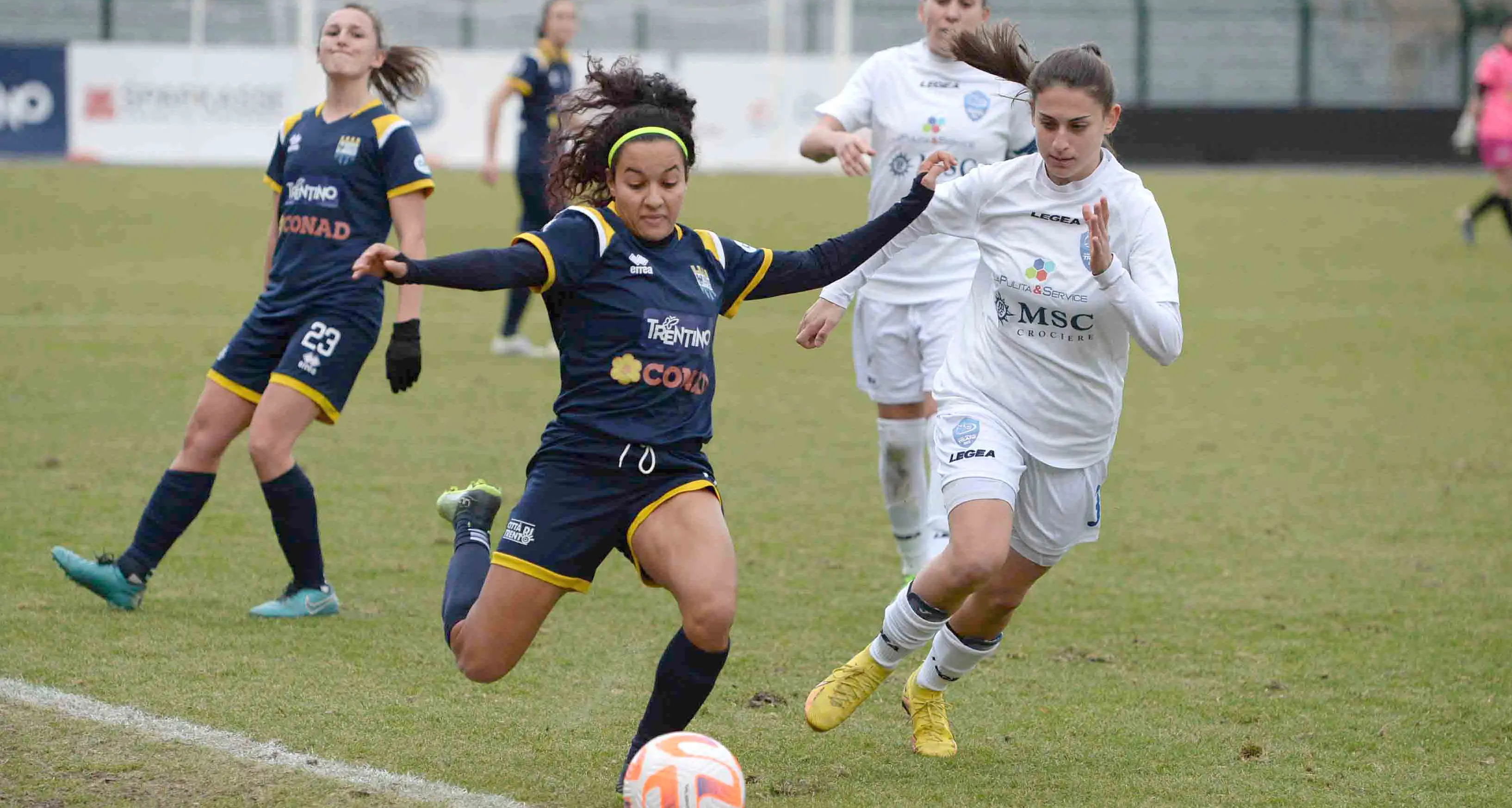 Niente salvezza per il Calcio Trento femminile: perde 1-2 contro l'Apulia Trani