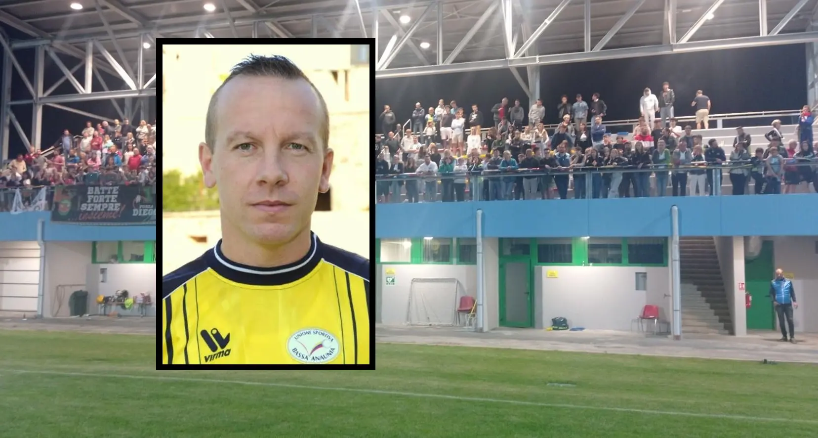In ricordo di Nicola Bonn: la nuova tribuna coperta del campo di Denno intitolata al compianto bomber