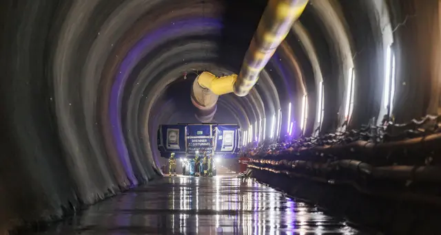 Tunnel Brennero: incidente in cantiere in Tirolo, un ferito