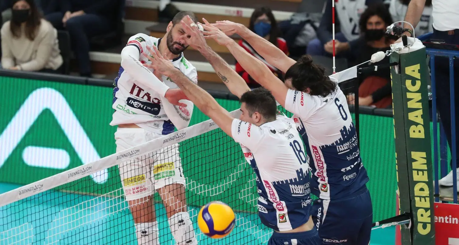 L’Itas batte anche Piacenza e resta in vetta alla classifica