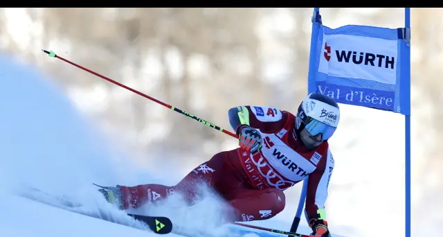 Sci: Stefan Brennsteiner al comando nello Slalom Gigante di Val d'Isere