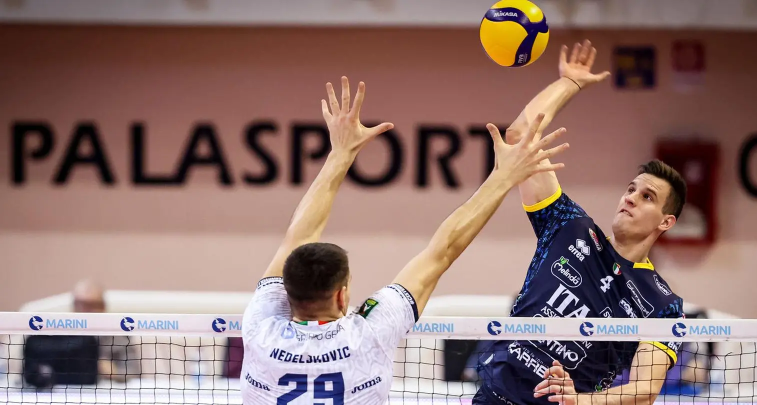 L’Itas espugna il campo del Cisterna Volley per 3-2: Lavia il migliore