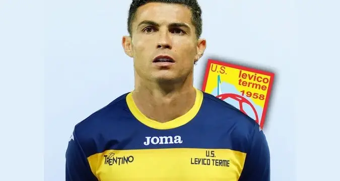 Calcio, la “bomba” di mercato: Cristiano Ronaldo firma per il Levico