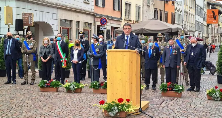Cerimonia della Festa della Repubblica, i discorsi di Ianeselli e Fugatti a Trento