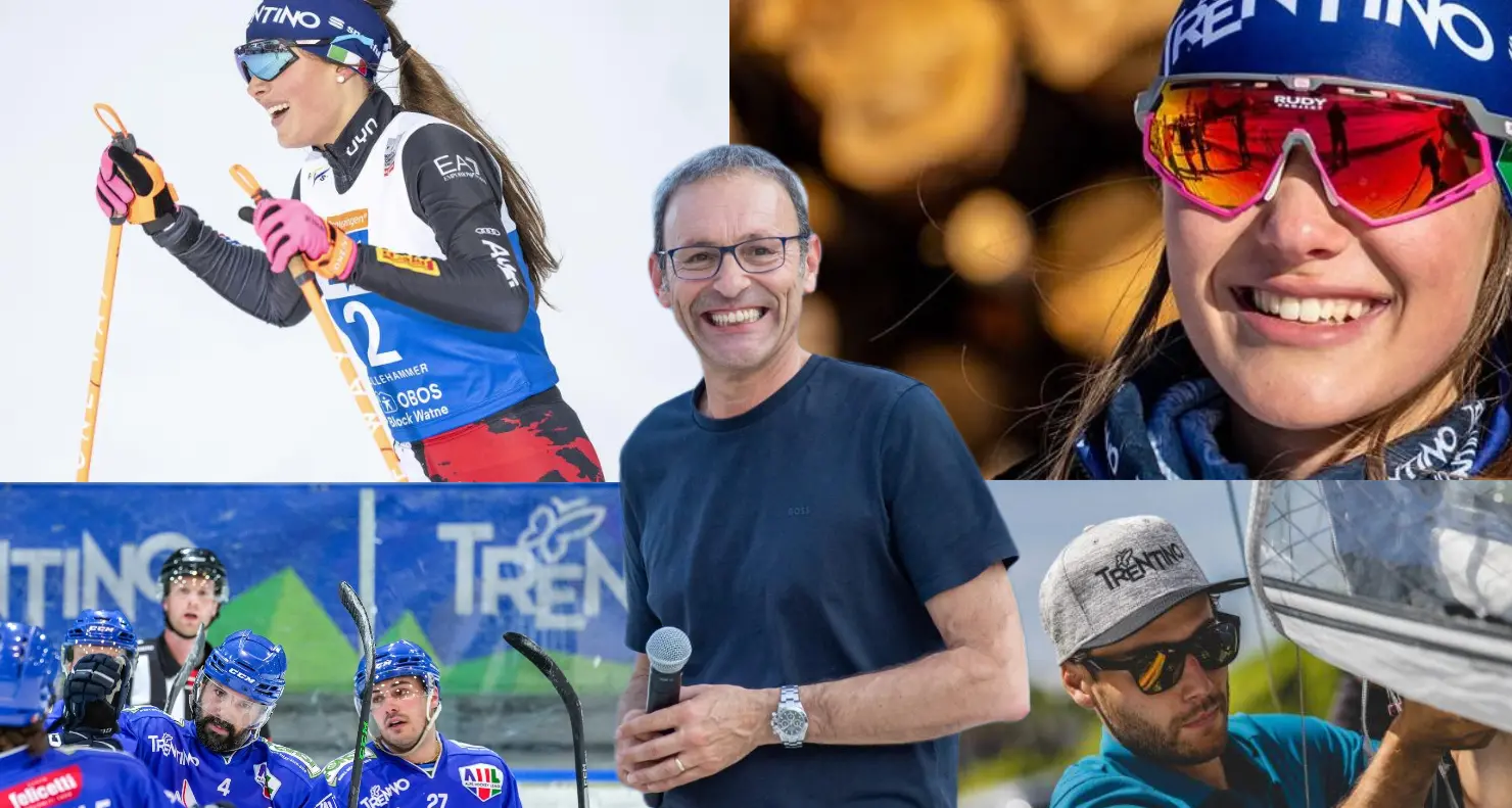 I nostri campioni diventano testimonial del Trentino