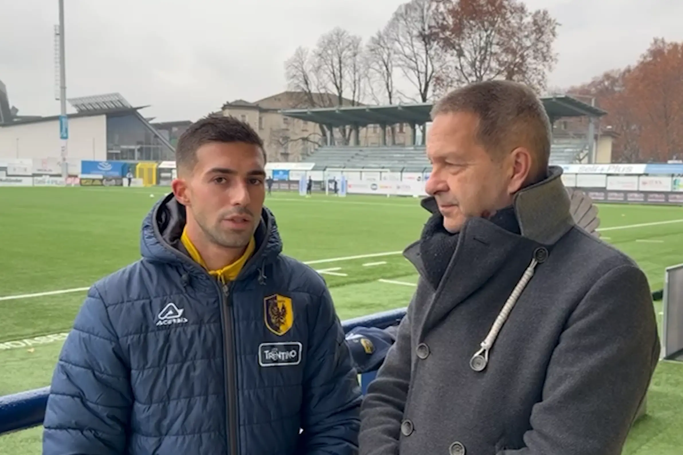 Il Trento chiude l'anno al Briamasco. Giannotti: «Importante finire con i 3 punti»