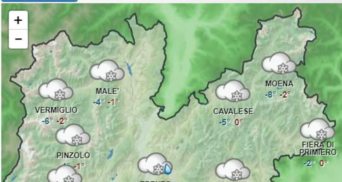 È arrivato l’ondata di maltempo: pioggia ovunque e neve fino a bassa quota. Le previsioni per le prossime ore