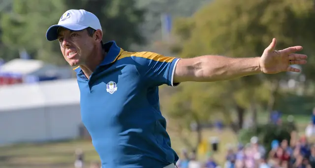 Ryder Cup: McIlroy da sogno, l'Europa va 13-7