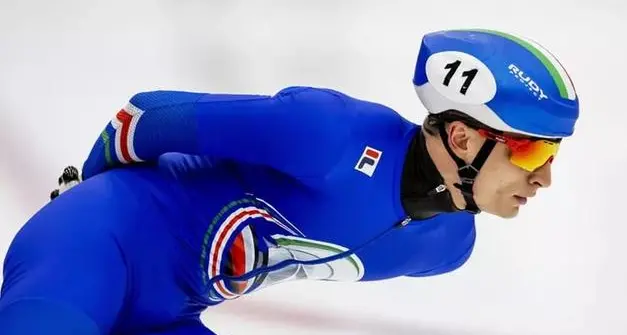 Short track, un Pietro Sighel monumentale: oro nei 1.500 metri