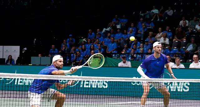 Coppa Davis: a Bolelli-Vavassori il doppio, Italia-Belgio 2-1