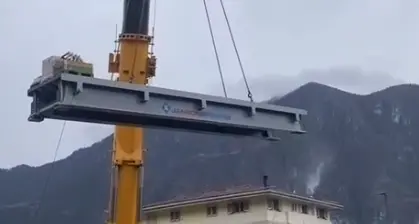 Ponte Caffaro, si installa il nuovo ponte \"provvisorio\" per sostituire quello nuovo e mai aperto
