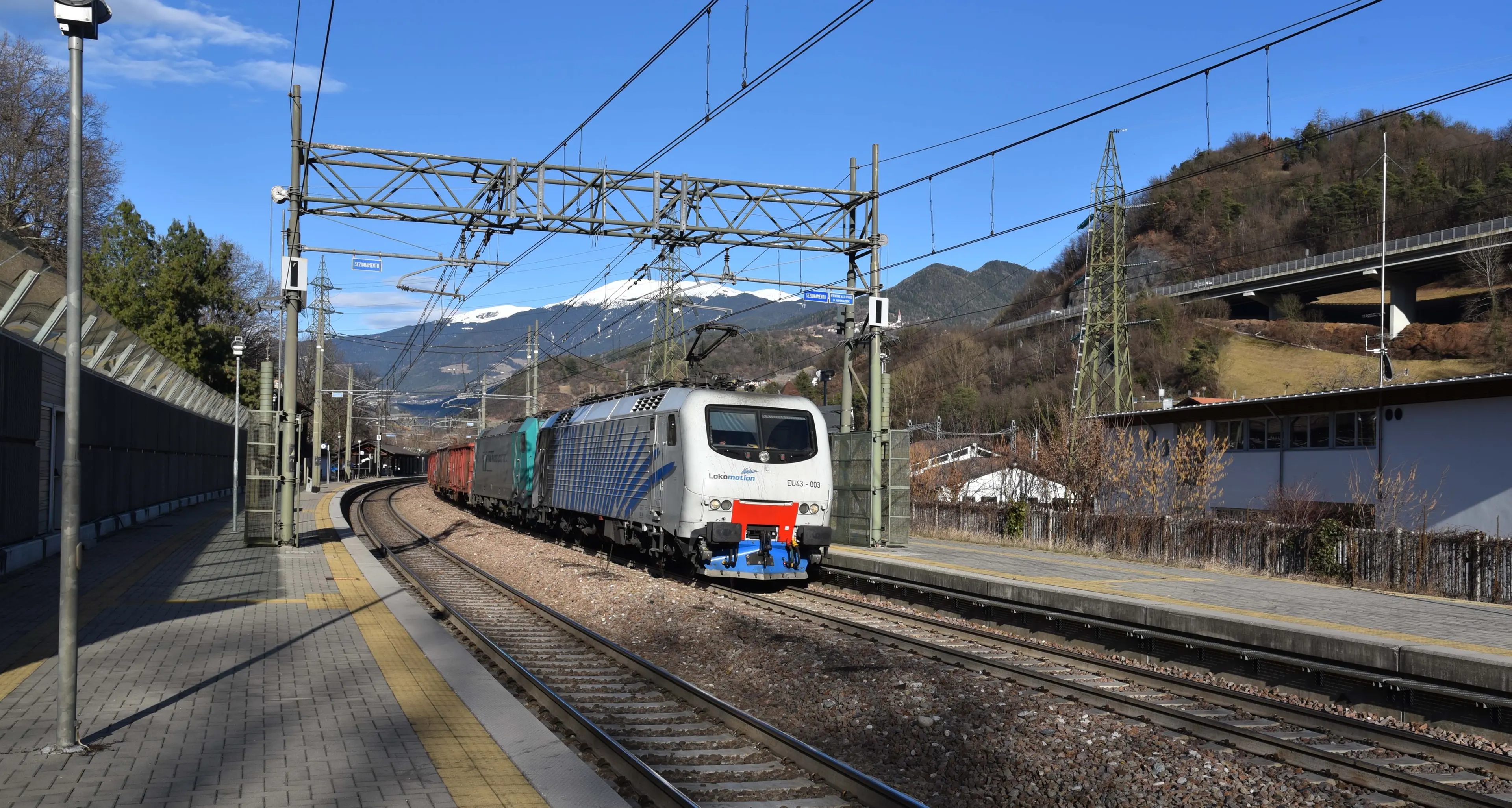 Dal 2 al 9 agosto lavori sulla linea, niente treni da e per il Brennero