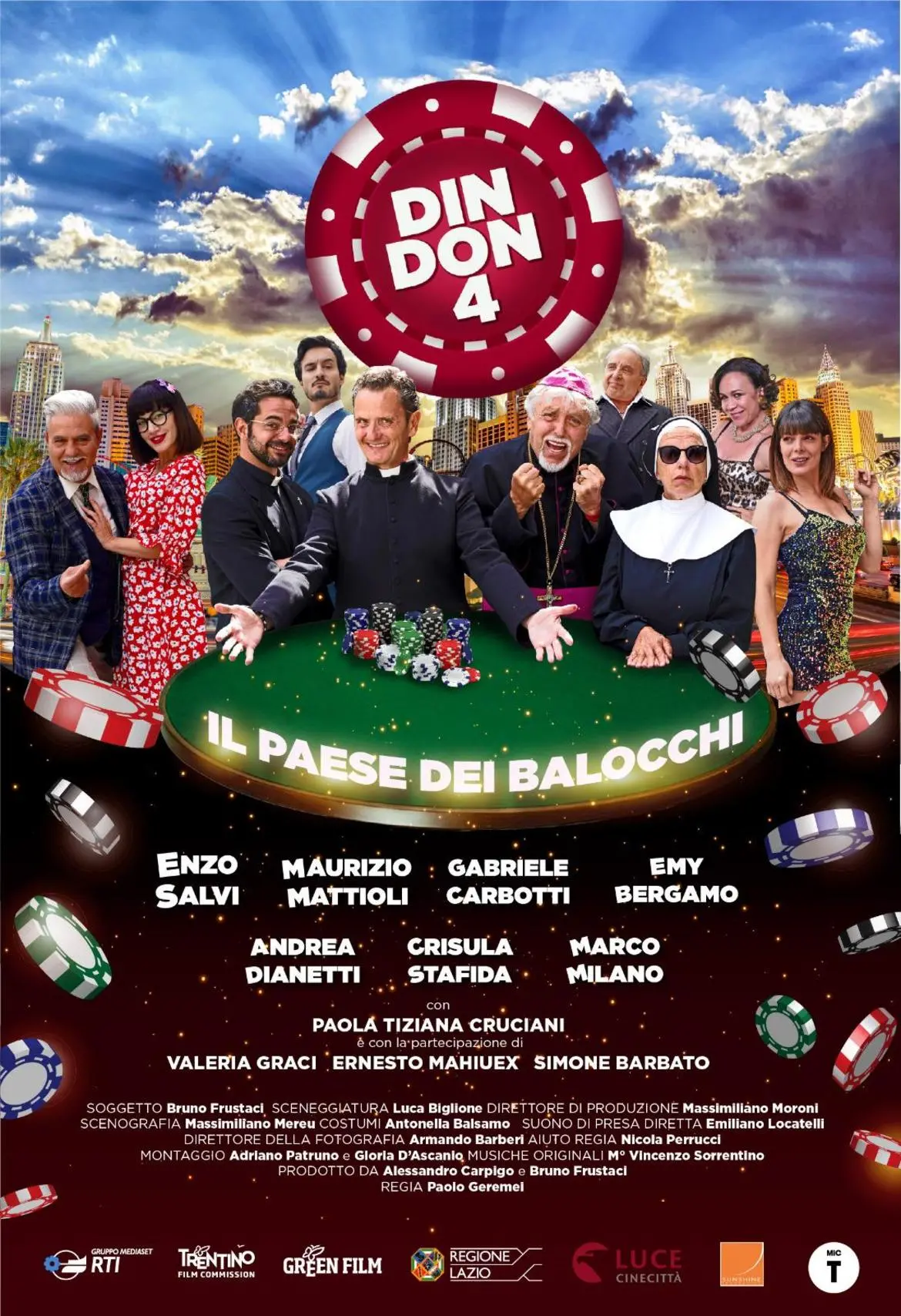 \"Din Don 4 - Il paese dei balocchi\", venerdì alle 21.20 su Italia 1
