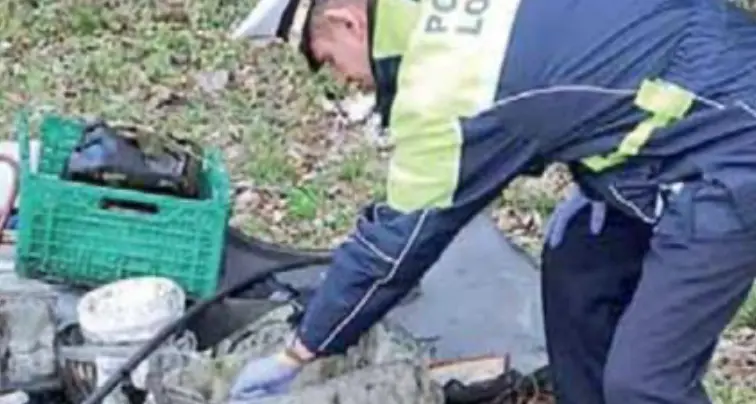 Valle del Chiese: rifiuti abbandonati, 30 multe in due mesi