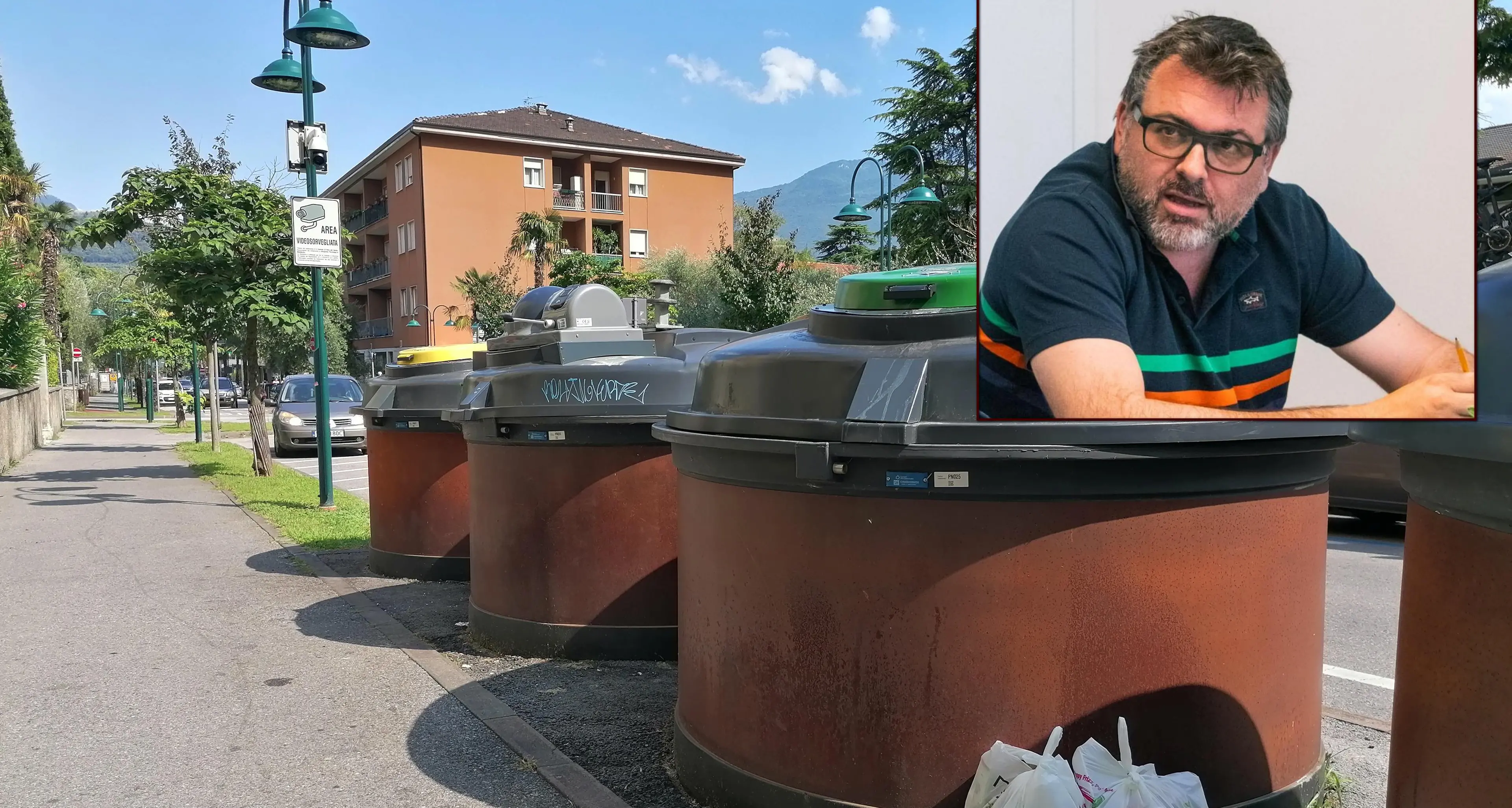 Riva, a giugno diminuiscono i turisti e calano anche i rifiuti