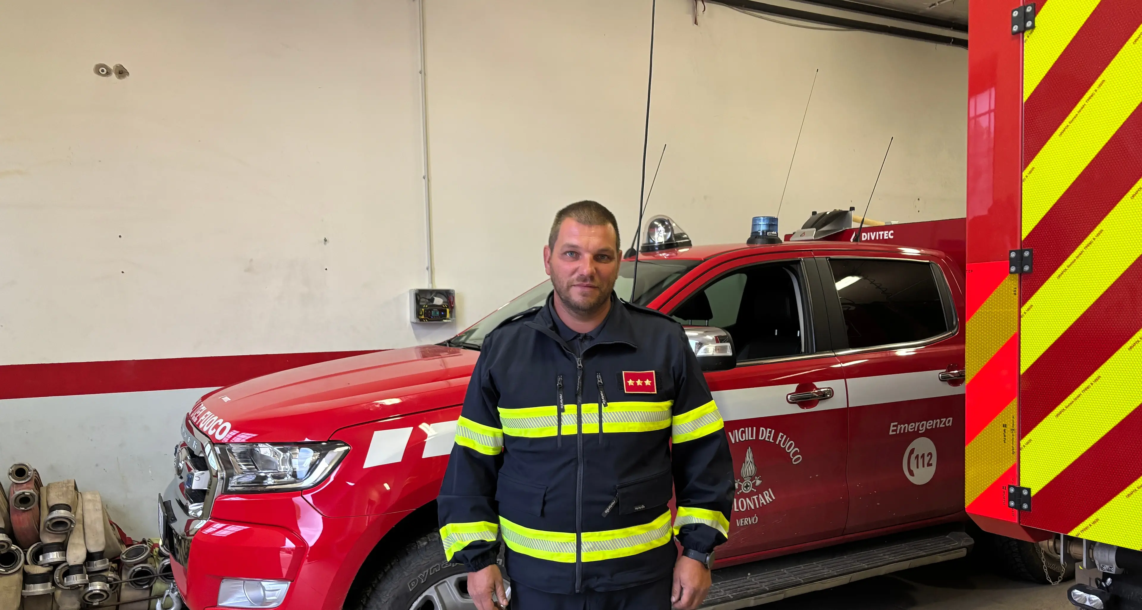 Vigili del Fuoco di Vervò, lo spegnimento dell’incendio di una palazzina l’intervento più difficile degli ultimi anni