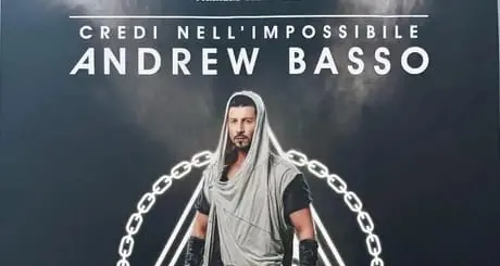 Andrew Basso, l’11 marzo la consegna della cittadinanza onoraria di Borgo. Sabato lo show