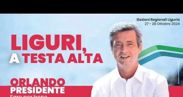 Liguria: parte campagna Orlando, \"Liguri, a testa alta\"