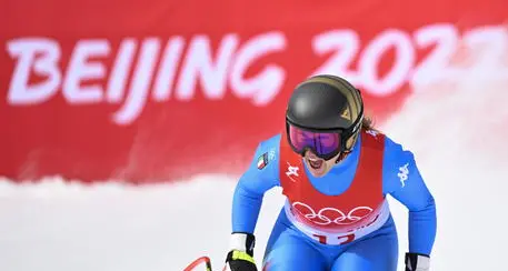 Sofia Goggia da urlo: argento nella discesa olimpica, bronzo per la gardenese Nadia Delago