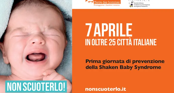 Sindrome del bambino scosso: come prevenirla. Il 7 aprile i punti informazione di “Nonscuoterlo!” a Lana e Merano