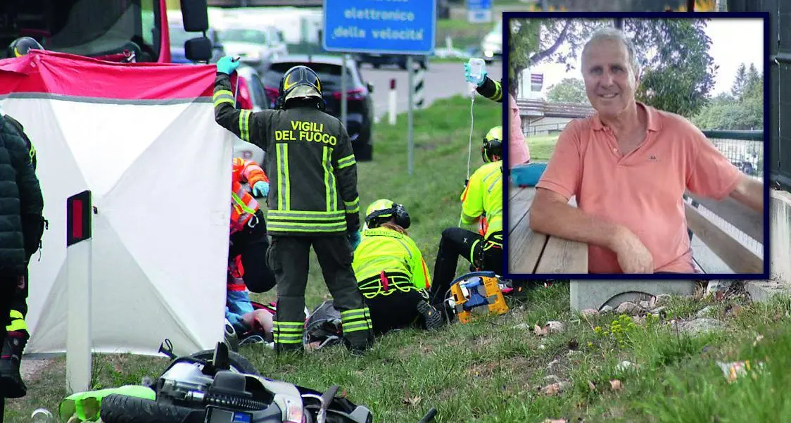 Schianto mortale in scooter: perde la vita Italo Nave, 64enne di Marco, a poche centinaia di metri da casa