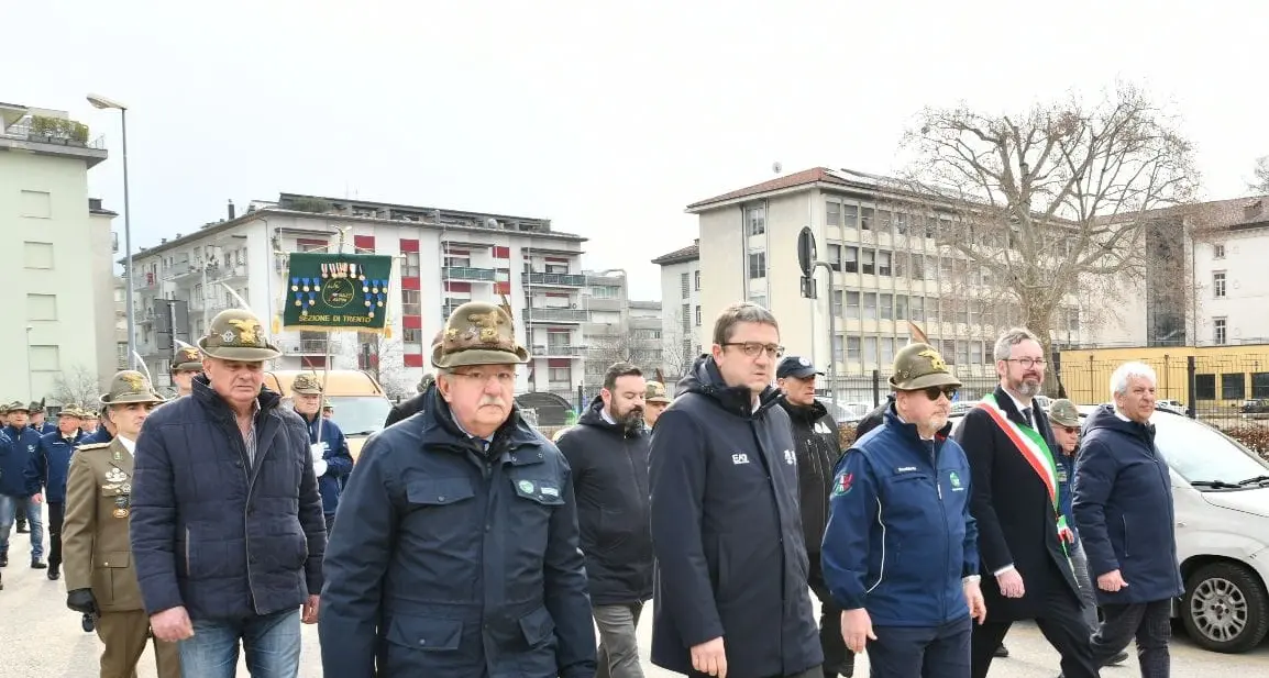 Assemblea elettiva della Sezione degli alpini di Trento: il nuovo direttivo