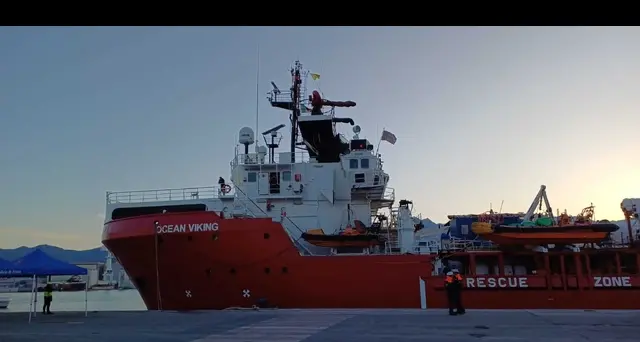 Migranti: nave Ocean Viking arrivata a Carrara