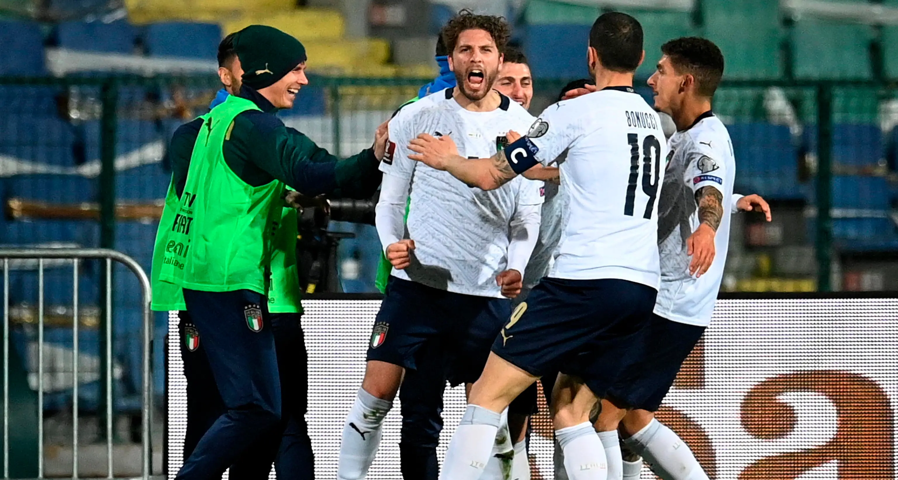 Qualificazioni Mondiali: l’Italia non brilla ma vince: 2-0 alla Bulgaria