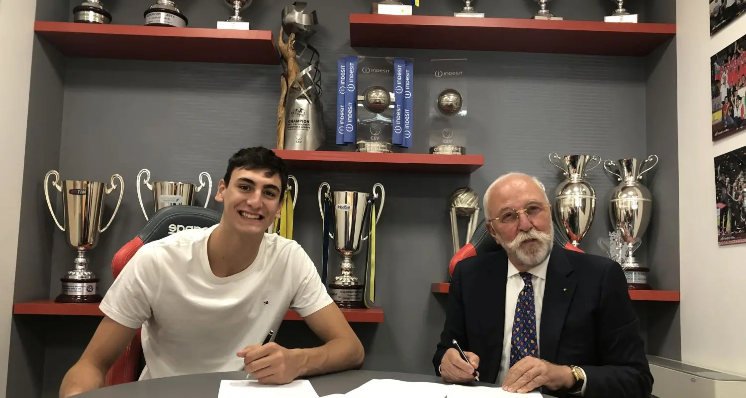 Michieletto campione d’Europa ha firmato: resta a Trento per altre tre stagioni