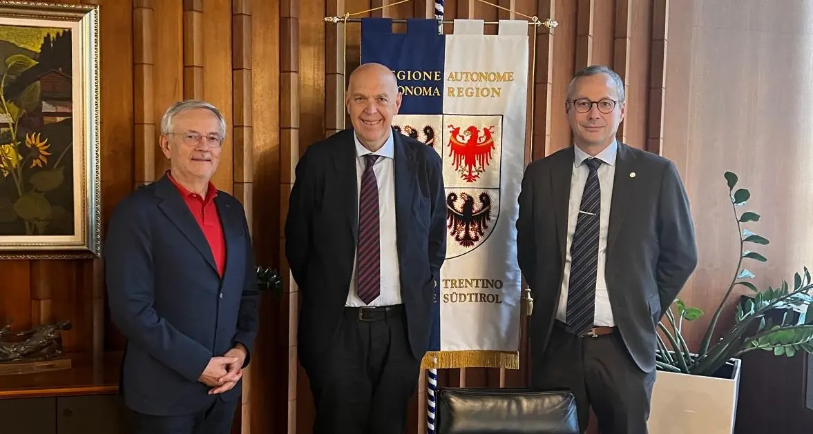 Le Camere di Commercio di Trento e Bolzano incontrano il presidente del Consiglio Regionale