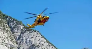 Si lancia dal monte Tombio, jumper si ferisce in fase di atterraggio