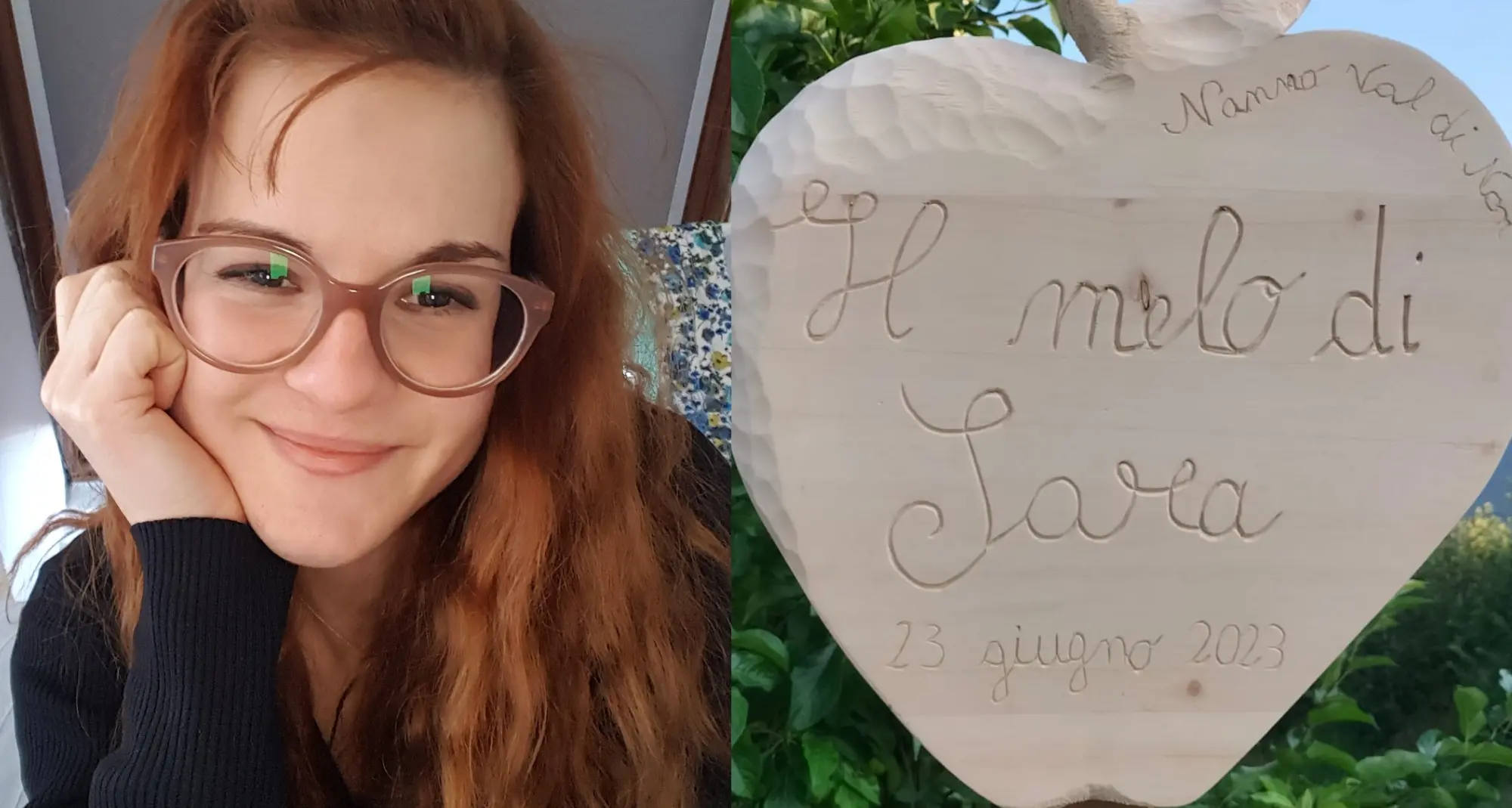 A Nanno nasce il melo di Sara Pedri, la sorella: «commossi dall’affetto e dal sostegno della Val di Non»
