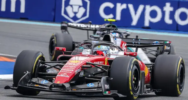 F1: Miami; Leclerc 'non abbastanza veloci, ma il terzo posto è buono'